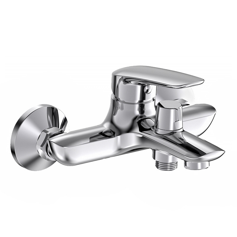 PRAHA змiшувач до ванни, хром, фото 1