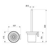 RONDA щітка для унітазу, de la noche, фото 2