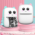 Дитячий міні принтер для термодруку + Подарунок Кольоровий термопапір 3шт / Принтер для телефону / Термопринтер, фото 7