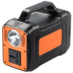 Портативна зарядна станція XO BS100 Lithium Battary 36000mAh,3.6V,130WH Чорний 35798