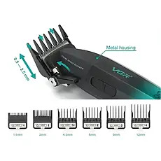 Машинка для стрижки VGR Professional Turbo Black&Green (V-003-GN), фото 4