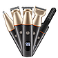 Тример для домашнього використання Hots Rechargeable Grooming Kit 5in1 Gold (LK-881-GO), фото 2