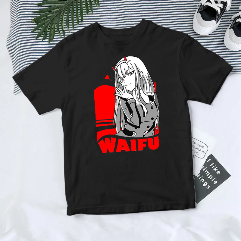 Футболка аніме "Darling in the Franxx, Zero Two " 6