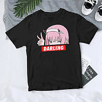 Футболка аніме "Darling in the Franxx, Zero Two " 7