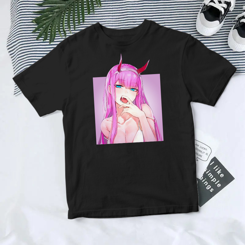 Футболка аніме "Darling in the Franxx, Zero Two " 8
