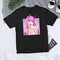 Футболка аніме "Darling in the Franxx, Zero Two " 8