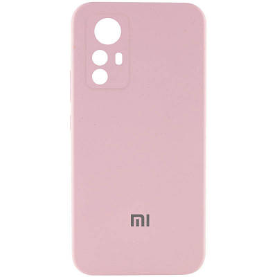 Чехол Silicone Cover Lakshmi Full Camera (AAA) with Logo для Xiaomi Redmi Note 12S Рожевий / Pink Sand