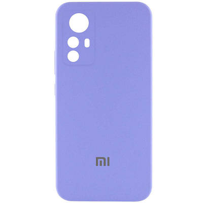 Чехол Silicone Cover Lakshmi Full Camera (AAA) with Logo для Xiaomi Redmi Note 12S Бузковий / Dasheen