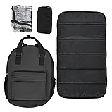 Універсальна коляска 2в1 El Camino GENESIS ME 1126 Asphalt Gray Темно-сіра, фото 7