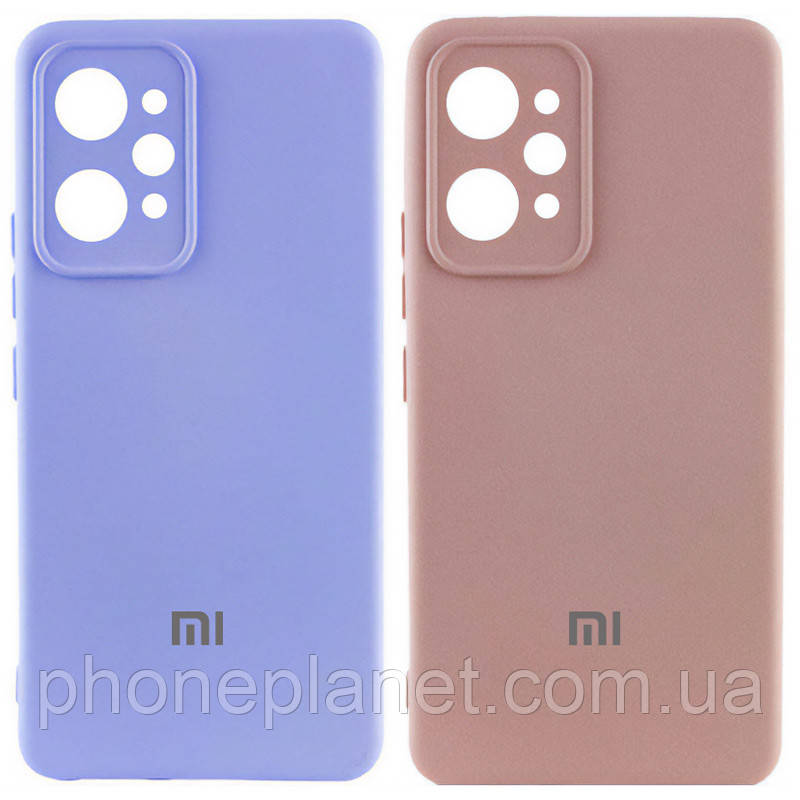 Чехол Silicone Cover Lakshmi Full Camera (AAA) with Logo для Xiaomi Redmi 12