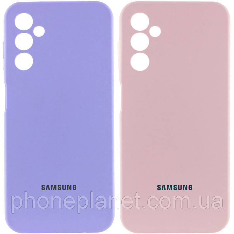 Чехол Silicone Cover Lakshmi Full Camera (AAA) with Logo для Samsung Galaxy A24 4G