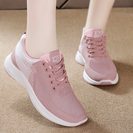 Кросівки жіночі повсякденні Страйп Jin Shiyuan рожевий