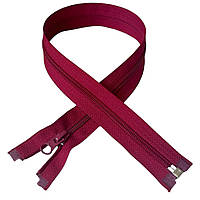 Блискавка (застібка-змійка) спіральна 53,5х3см бордо