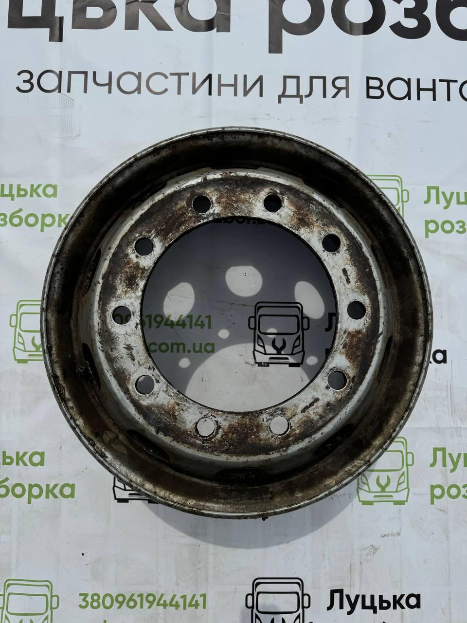 Диск 22,5 9" сталевий на тягач б/в (1905110) оригінал