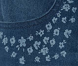 Зручні стильні дитячі джинси для дівчинки від tcm tchibo (Чібо), Німеччина, 122-128 см, фото 4