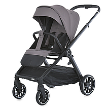 Універсальна коляска 2в1 El Camino GENESIS ME 1126 Taupe Gray Світло-сіра, фото 3