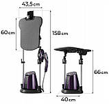 Праска з паровою системою, відпарювач Mozano AGD/ST/01 (2500 Вт, керамічне покриття підошви), фото 2