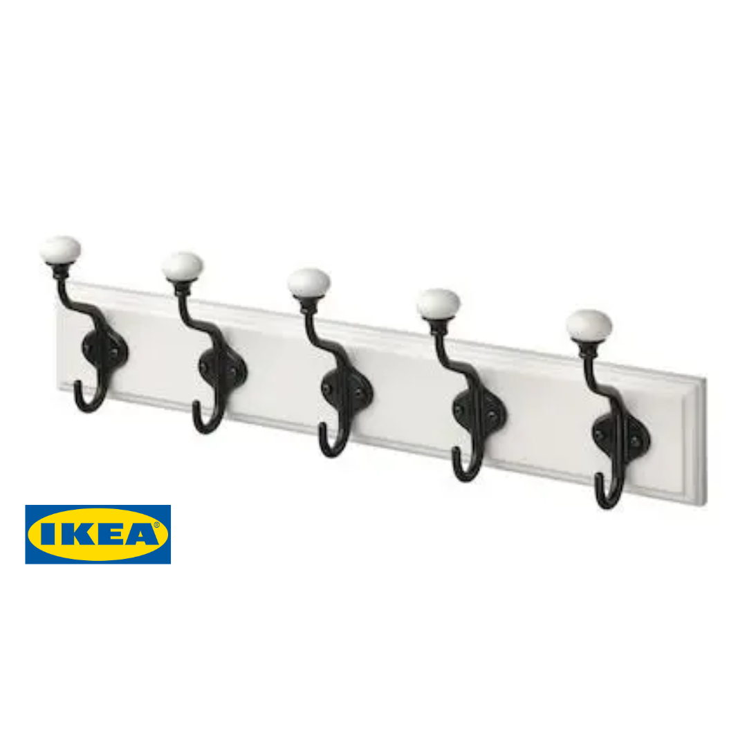 Вішалка настінна IKEA LANDKRABBA 605.318.93 Біла
