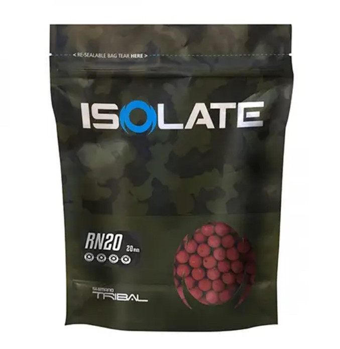 Бойли SHIMANO TRIBAL ISOLATE RN20 BOILIES 20MM 1KG