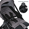 Універсальна коляска 2в1 El Camino GENESIS ME 1126 Taupe Gray Світло-сіра, фото 10