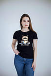 Жіноча футболка. Друк на футболці. Футболка з принтом Фу, люди, фото 4