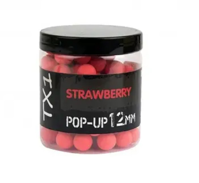 Поп-ап SHIMANO BAIT TX1 STRAWBERRY POP-UPS 12MM 50G