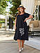 Сукня жіноча 0838дм батал р.50-60, фото 10