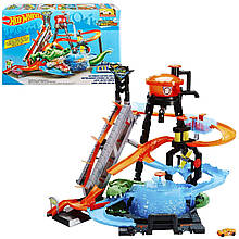 Hot Wheels FTB67 Ultimate Car Wash Автотрек Хот Вілс Автомийка