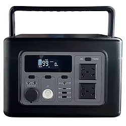 Портативна зарядна станція XO PSA-700W 192000mAh (220V 614W) Сірий 37226