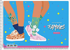 Альбом для малят. на пруж. 30/120 А4 NoPB-SC-030-8522/Школярик/(9)(81)