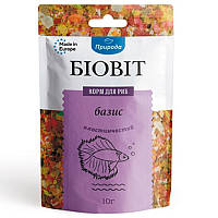 Корм для риб пластинчастий Біовіт Базис 10 г Природа