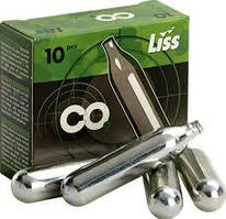 Балон CO2 Liss 12g — 10 шт./пач.