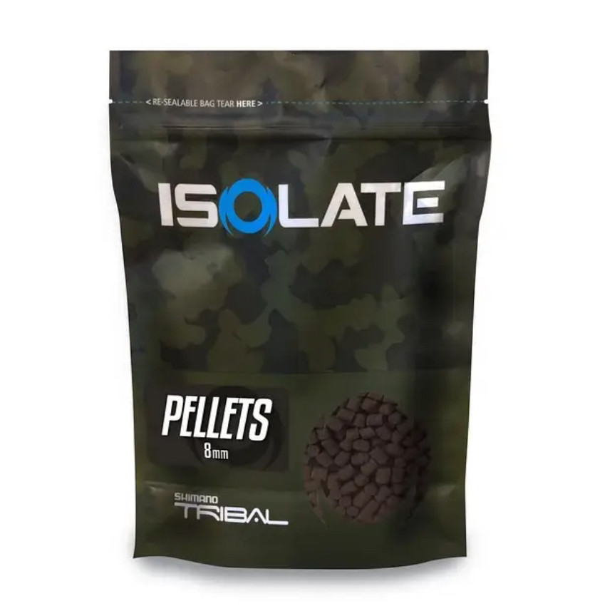 Пеллетс SHIMANO TRIBAL ISOLATE HP08 PELLETS 8MM 900G