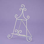 Підставка під книгу металева декоративна 30см