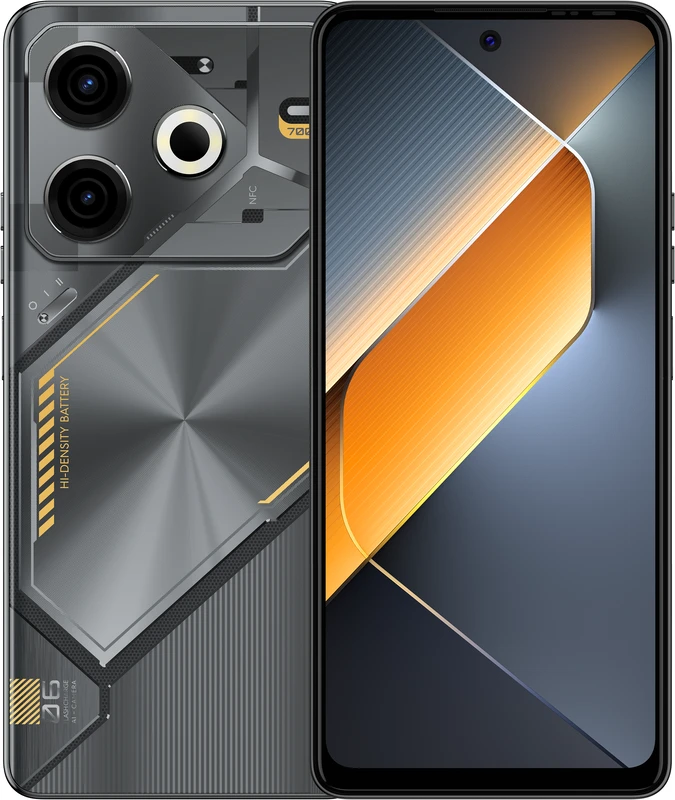 Смартфон Tecno Pova 6 Neo (LI6) 8/256Gb Speed Black (4894947021022) UA UCRF