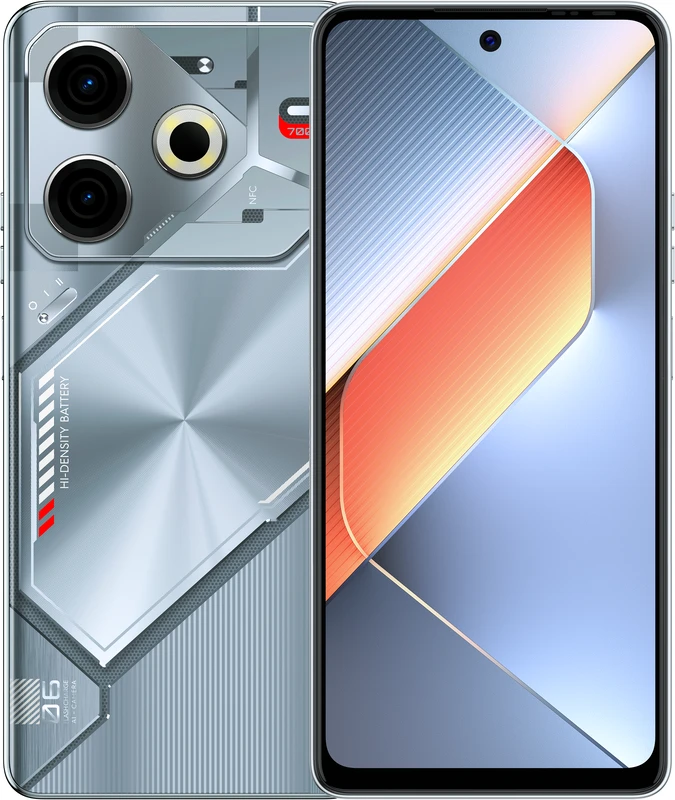 Смартфон Tecno Pova 6 Neo (LI6) 8/128Gb Starry Silver (4894947023620) UA UCRF
