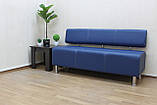 Диван прямий офісний BNB Joker 150 см Синій. Безкоштовна доставка, фото 2