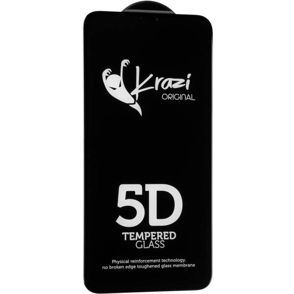 Скло захисне 5D Корея для iPhone XS Max- чорний, фото 1