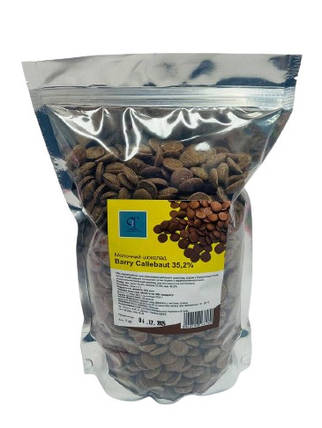 Бельгійський Молочний шоколад Barry Callebaut 35,2% 1кг, фото 1