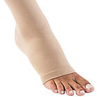 Панчохи компресійні, 2 клас, 23-32 мм рт.ст. із рельєфним силіконовим фіксатором, відкритий носок, Essential CLASSICAL,, фото 3