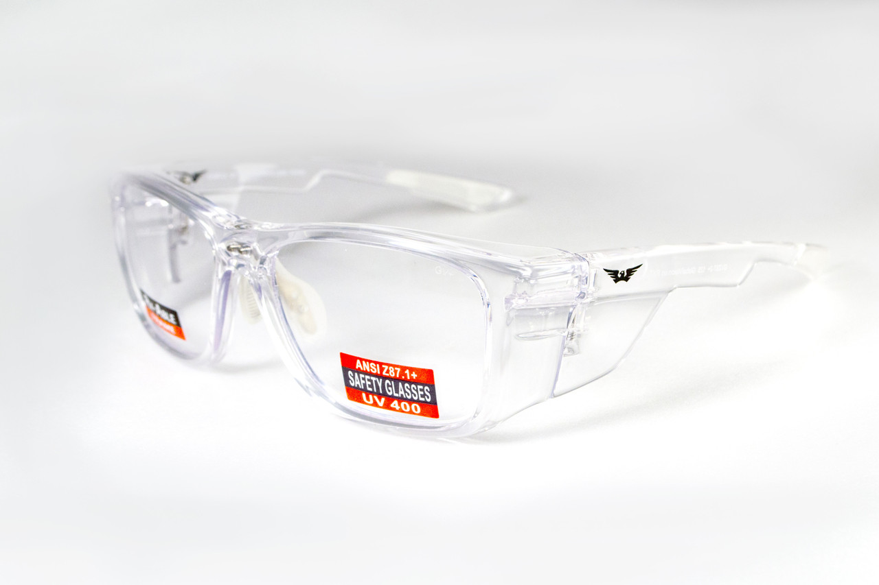 Окуляри під діоптрії Global Vision RX-T Crystal (rx-able) (clear), прозорі в прозорій оправі