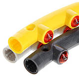 Обруч 85 см HMS HHP005 жовто-сірий, фото 7