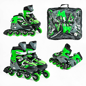 Ролики дитячі, Green M (34-37)