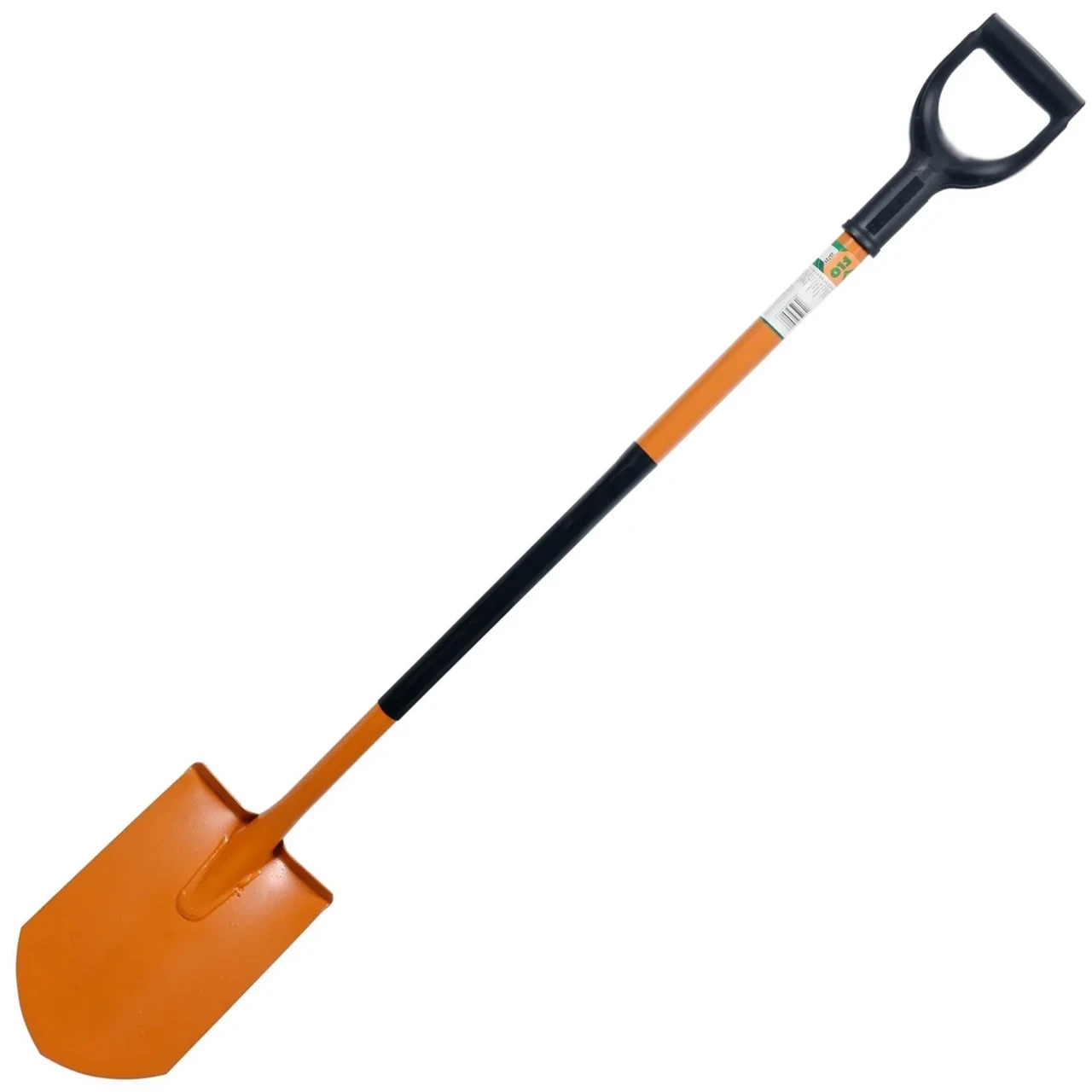 Лопата штикова гостра FLO металева основа HRC 45 пластикова ручка, фото 1
