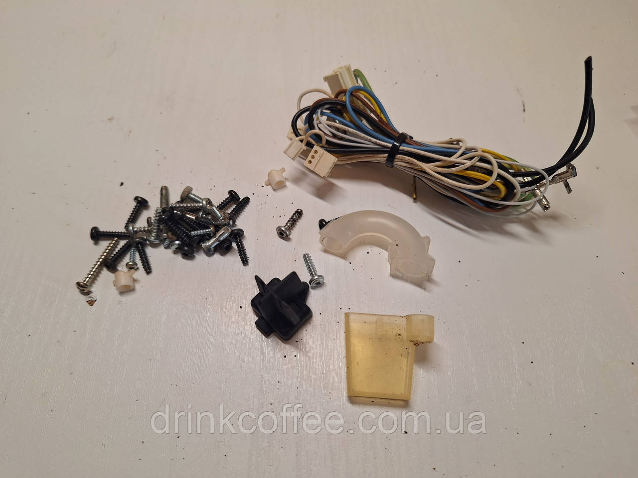 Дрібні деталі + дроти для кавомашини Krups EA89* б/у, фото 1