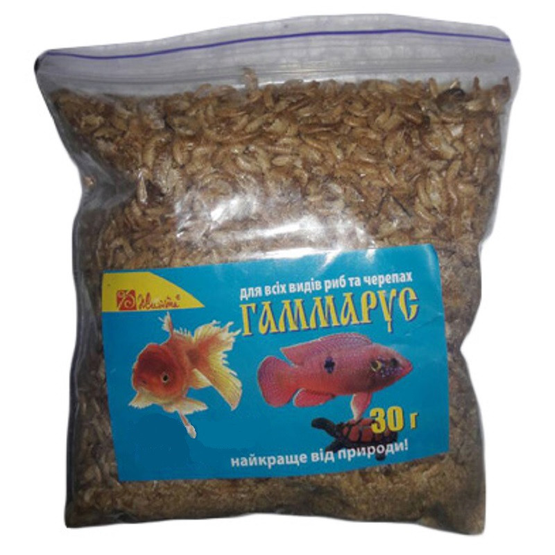 Корм для риб Гаммарус 30 г