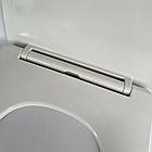 Сидіння для унітазу із дюропласту з кришкою з мікроліфтом Doa  (TPDP-12), фото 4