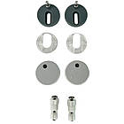 Сидіння для унітазу із дюропласту з кришкою з мікроліфтом Doa  (TPDP-12), фото 6