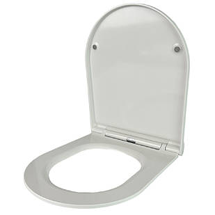 Сидіння для унітазу із дюропласту з кришкою з мікроліфтом Defne  (TPDP-14)