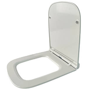 Сидіння для унітазу із дюропласту з кришкою з мікроліфтом Tuna (TPDP-13)